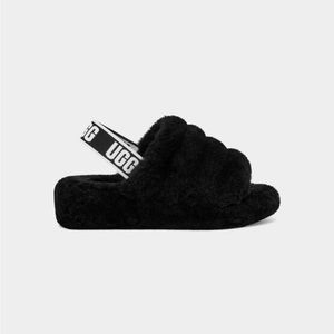 Black UGG Slides